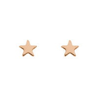 Ohrstecker MINI Stars, 14 Karat Rosegold