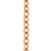 Gliederhalskette, 80 cm, 18 Karat Rosegold vergoldet Bild 2