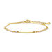 Armband Bar, 18 Karat Gelbgold, Diamanten