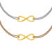 Armband Set, INFINITY, 14 Karat Gelbgold