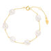 Armkette Barock Pearls, 14 Karat Gelbgold