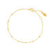 Armkette Beads, 14 Karat Gelbgold