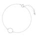 Armkette Circle mit Diamanten, 18 K Weigold