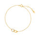 Armkette ETERNAL TOUCH, Diamanten, 14 Karat Gelbgold