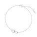 Armkette ETERNAL TOUCH, Diamanten, 14 Karat Weigold