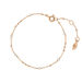 Armkette Flying Pearls, 18 K Rosegold vergoldet