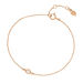 Armkette MY FIRST DIAMOND, 14 Karat Rosegold