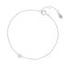 Armkette Pav II mit Diamanten, 18 Karat Weigold