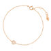 Armkette Pav mit Diamanten, 18 Karat Rosegold