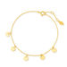Armkette Platelet, 14 Karat Gelbgold