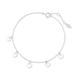 Armkette Platelet, 14 Karat Weigold