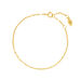 Armkette Shiny Twist, 14K Gelbgold