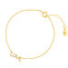 Armkette TINY LOVE mit Diamanten, 14 Karat Gelbgold
