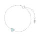 Armkette VALENTINE, Aqua Chalzedon, 925 Sterlingsilber