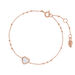 Armkette VALENTINE, Mondstein, 18 Karat Rosegold vergoldet