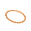 Ball-Ring, 18 K Rosegold vergoldet, Gre 46