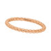 Ball-Ring, 18 K Rosegold vergoldet