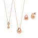 Bold Schmuckset, 18 K Rosegold vergoldet