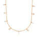 Choker CRYSTAL, 18 K Rosegold vergoldet