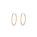 Creole Pure, 30mm, 18K Rosegold vergoldet