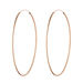 Creole Pure, 70mm, 18 K Rosegold vergoldet