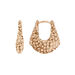Creolen BOLD Dots, 18 K Rosegold vergoldet