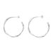 Creolen Twist, 40mm, 925 Sterlingsilber