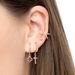 Ear Mix, 5-er Set, 18 K Rosegold vergoldet