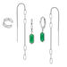 Ear Mix, CUBE, 925 Sterlingsilber