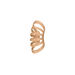 Earcuff Rock, 18 K Rosegold vergoldet