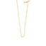 Gliederhalskette, 55 - 60 cm, 18 Karat Gelbgold vergoldet