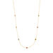 Halskette Fine Gems, 14 Karat Gelbgold Bild 4