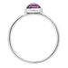 Ring Amethyst mit Diamanten, 14 Karat Weigold Bild 5