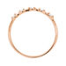 Verlobungsring mit 5 Diamanten, 14 Karat Rosegold Bild 3
