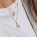 Halskette Leaf Flower, 18 Karat Rosegold Bild 3