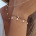 Armkette Perle, 18 K Rosegold vergoldet Bild 2