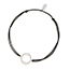 Freundschaftsarmband Circle mit Diamanten, 18 Karat Weigold
