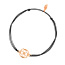 Freundschaftsarmband Clover, 14 Karat Rosegold