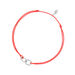 Freundschaftsarmband ETERNAL TOUCH, Diamanten, 14 Karat Weigold