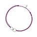 Freundschaftsarmband ETERNAL TOUCH, big, 14 Karat Weigold