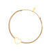 Freundschaftsarmband GENTLE HEART, 14 Karat Gelbgold