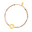Freundschaftsarmband Star, 14 Karat Gelbgold