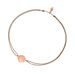 Fu�b�ndchen SHELL, 18 K Rosegold vergoldet