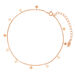 Fukette Clover, 18 Karat Rosegold vergoldet