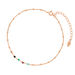 Fukette Multi Gems, 18 Karat Rosegold vergoldet