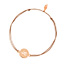 Glcksbndchen Birds, 14 K Rosegold, Beige