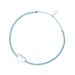 Glcksbndchen Brezn, 925 Sterlingsilber, Blau