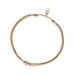 Glcksbndchen my first diamond, 14K Rosegold, Beige