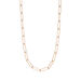 Halskette BIG SQUARE, 18 Karat Rosegold