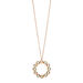 Halskette Bohemian, 18 Karat Rosegold vergoldet, Aqua Calzedon